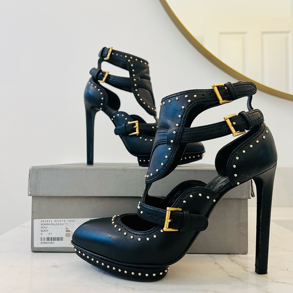 Alexander McQueen, Size 37, Black - Picture 1 of 8